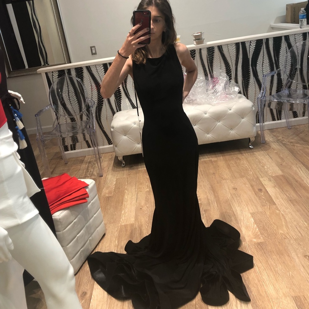 Jovani jersey gown
